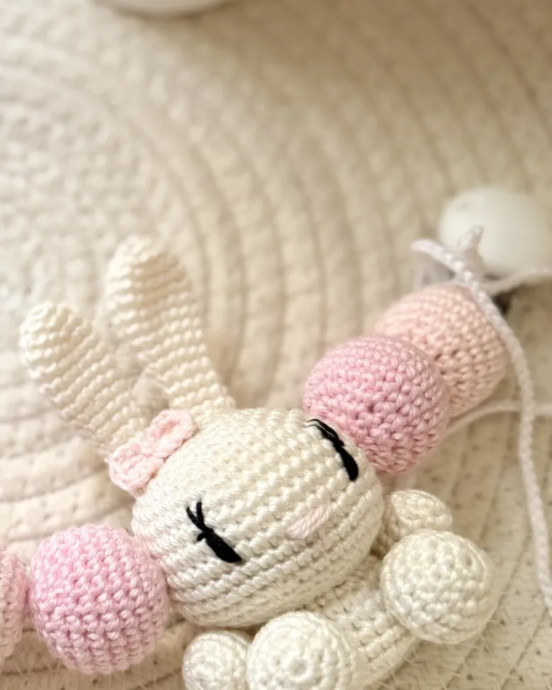 Bunny Chain No. 02 · Cream, image 2 of 4