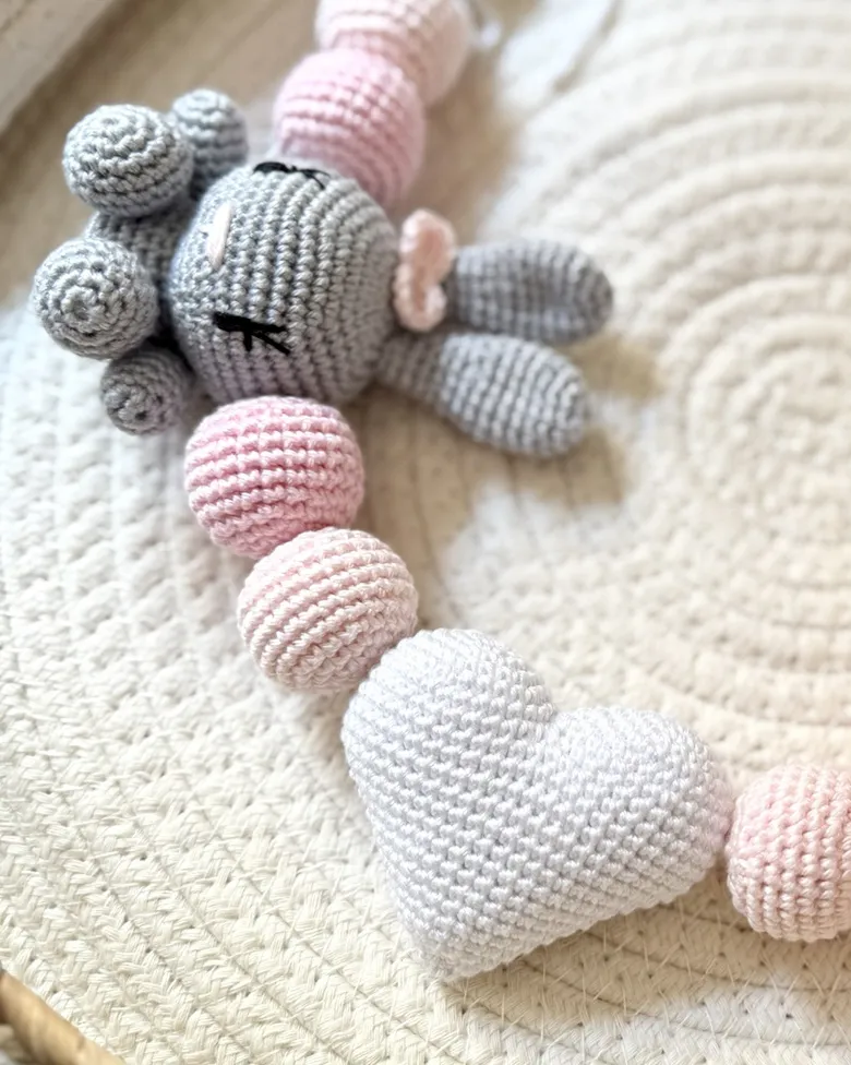 Bunny Chain No. 01 · Grey, image 2 of 4